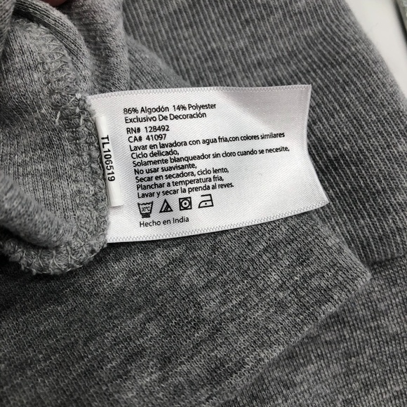 GREG NORMAN COTTON GRAY QUARTER ZIP PULLOVER SIZE XL - Picture 10 of 15